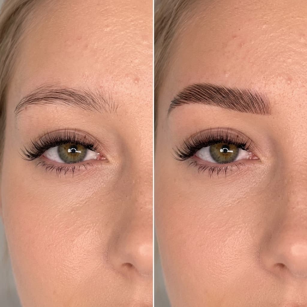 Brow lamination & tint